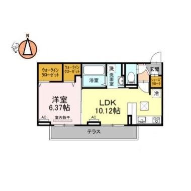 緑風 103の間取り図