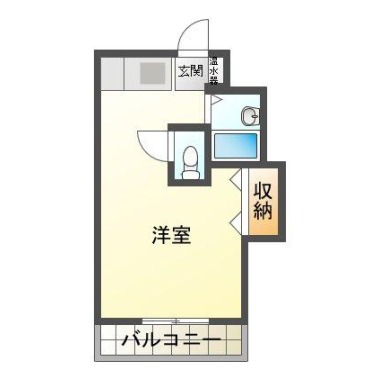 南庄町 マンション 1K 226の間取り図