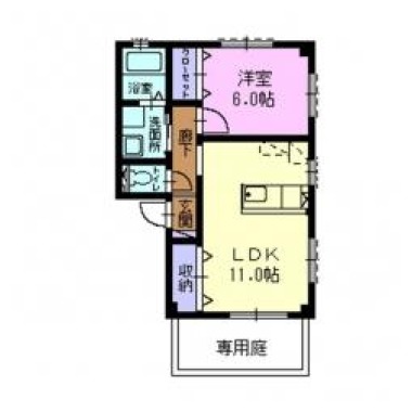 STEP21 102の間取り図