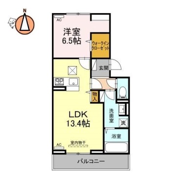 ドリーム庄町 106の間取り図