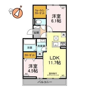 アーバンライフヒロ 101の間取り図