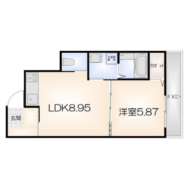 ピース・ペスカ 103の間取り図