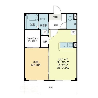 フォブールマドカ 105の間取り図