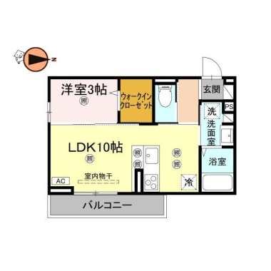 ドリーム庄町II 103の間取り図