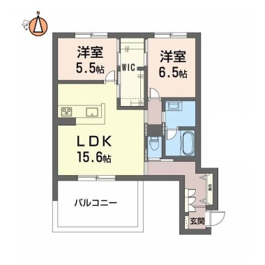 グリナージュ 103の間取り図
