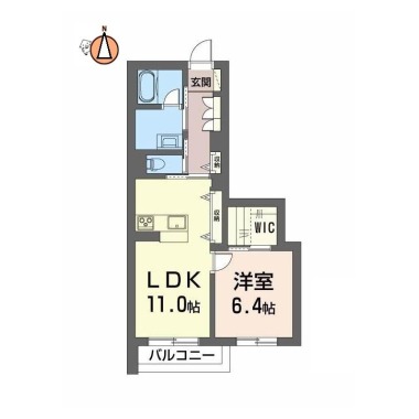 グリナージュ 106の間取り図