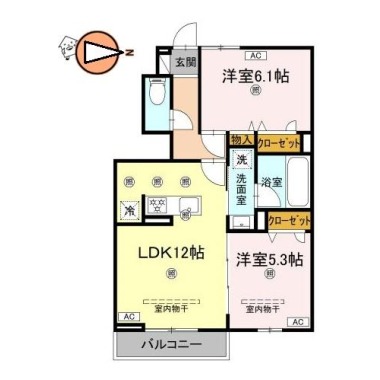 HICOII 101の間取り図