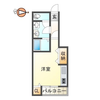 ラヴィ・アン・ドゥI 102の間取り図