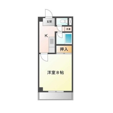 ハイム眉山 302の間取り図