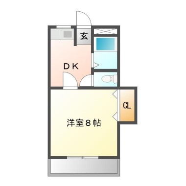 アヴィタションWISE 106の間取り図