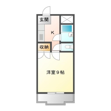 コーポいずみ 42の間取り図