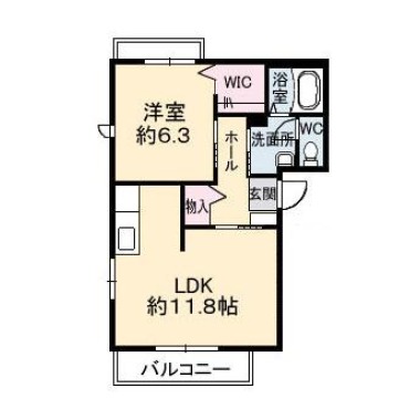 べレオ佐古 101の間取り図