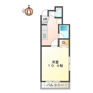 メゾン南昭和 301の間取り図