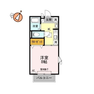 エクセルスミ 101の間取り図