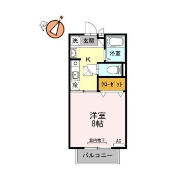 エクセルスミ 102の間取り図