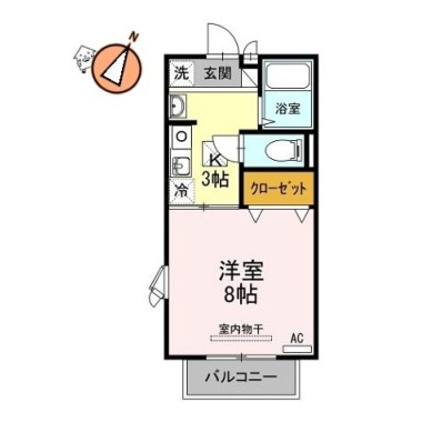 エクセルスミ 105の間取り図