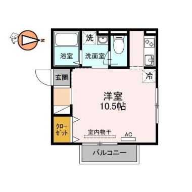 エテルノ 105の間取り図