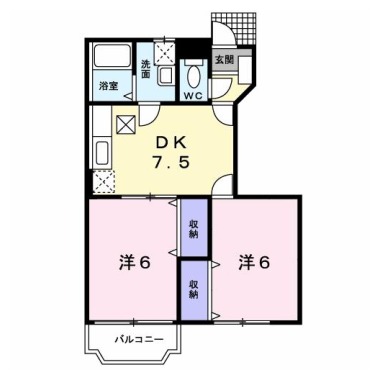 ベイスターK 103の間取り図