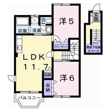 ベイスターK 205の間取り図