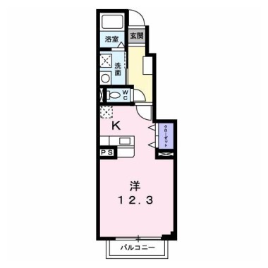 グレースコート A 103の間取り図