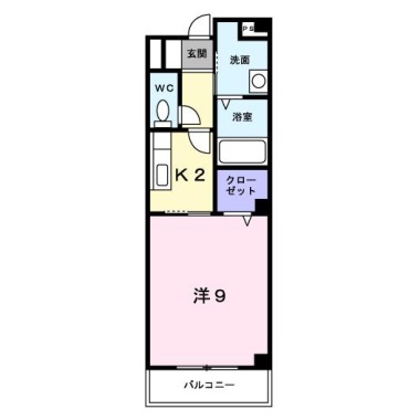 エスポワールらん 103の間取り図