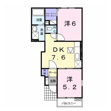 メゾン アスナロ I 103の間取り図