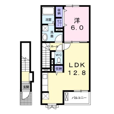 グランセノーテ A 203の間取り図