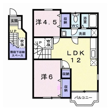 アウローラ I 201の間取り図