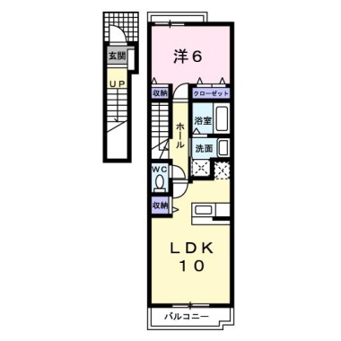 エアリー レジデンス A 202の間取り図