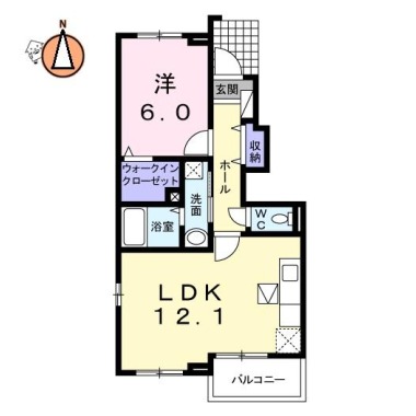 エトワール 102の間取り図