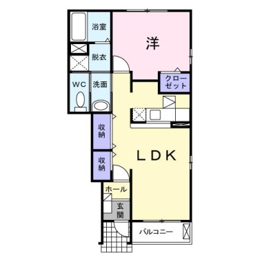 セレノ・カーサ C 105の間取り図