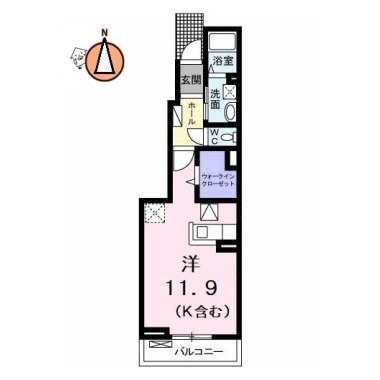 エピナール B 103の間取り図