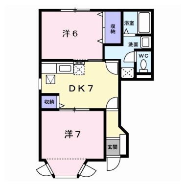 アクアノート 101の間取り図