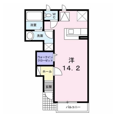 グラン ベルジュ A 103の間取り図