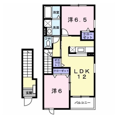 アンジェリカ C 205の間取り図