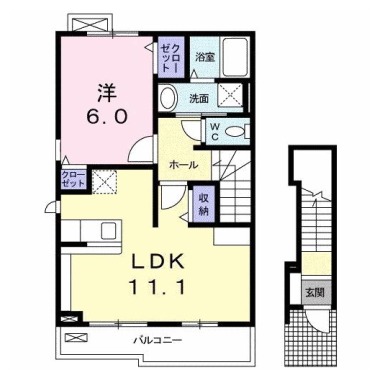 ボア・ソルテ C 201の間取り図