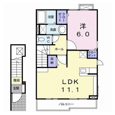 ボア・ソルテ C 203の間取り図