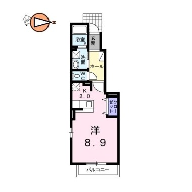 セレブ 102の間取り図