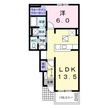 グリーンシトラス 102の間取り図