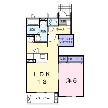 エピーメロンB 103の間取り図
