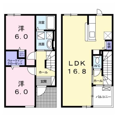 セレブリティ A 102の間取り図