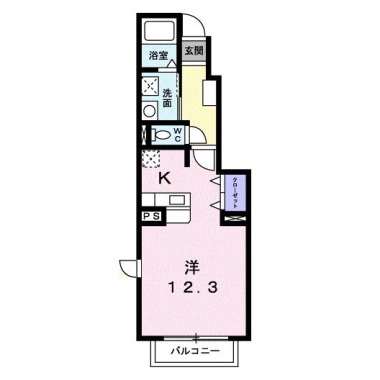 パンタナール 105の間取り図