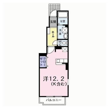 アンジェリカ E 101の間取り図