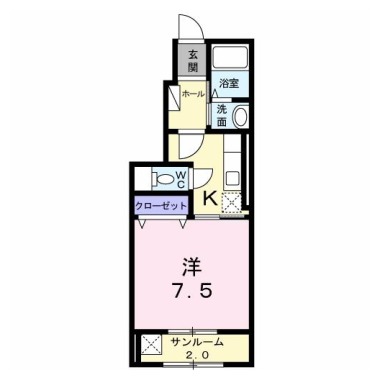 プリマヴェーラ’13 101の間取り図