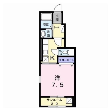 プリマヴェーラ’13 103の間取り図