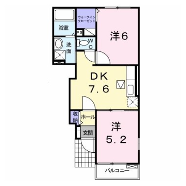 エスペランサ D 103の間取り図