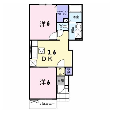セント・フローラ C 103の間取り図