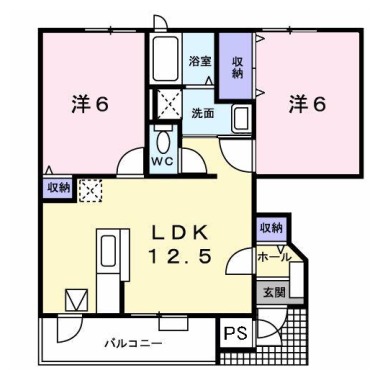 ウィルレジデンスI 103の間取り図