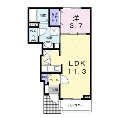 プリマベーラ B 103の間取り図