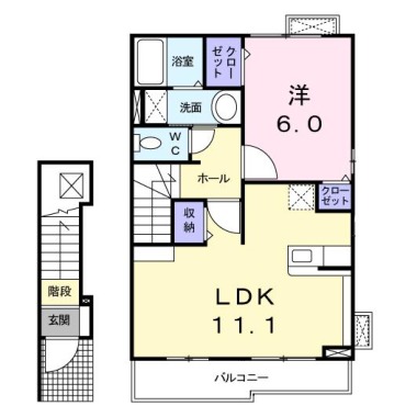 プリマベーラ B 203の間取り図